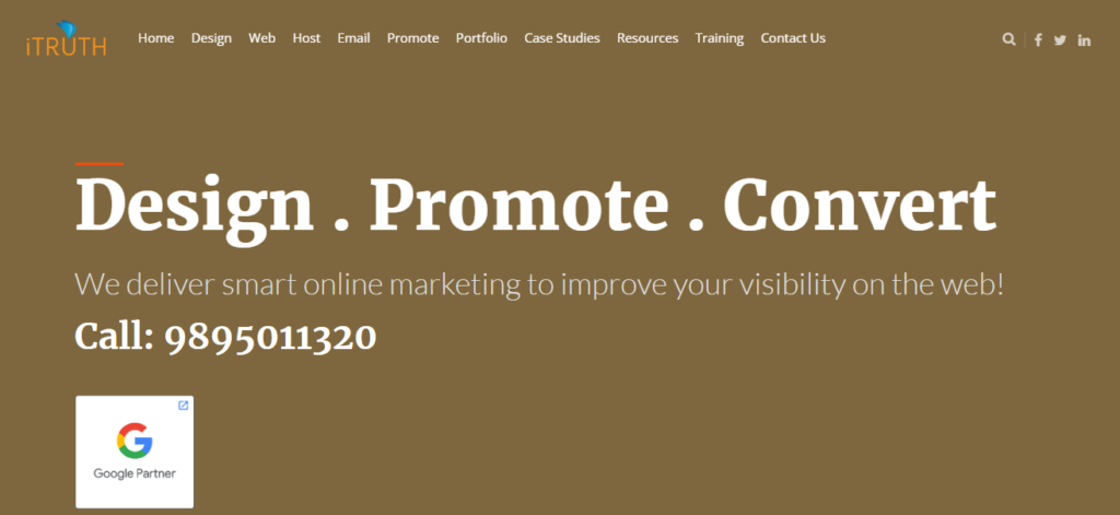 Itruth Solutions digital marketing company in infopark Kochi