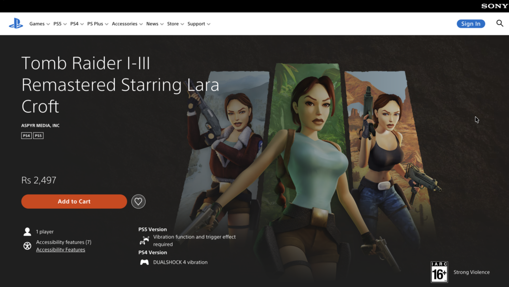 Tomb Raider I III Remastered Starring Lara Croft